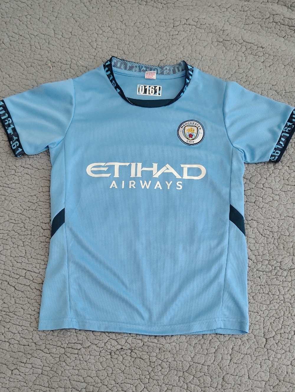 Kids Light Blue Jersey - Etihad Airways